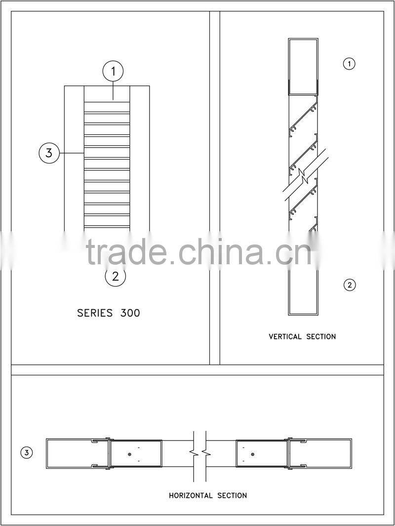 aluminum louvre in widows