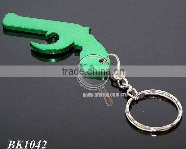 Gun Keychain Bottle Opener