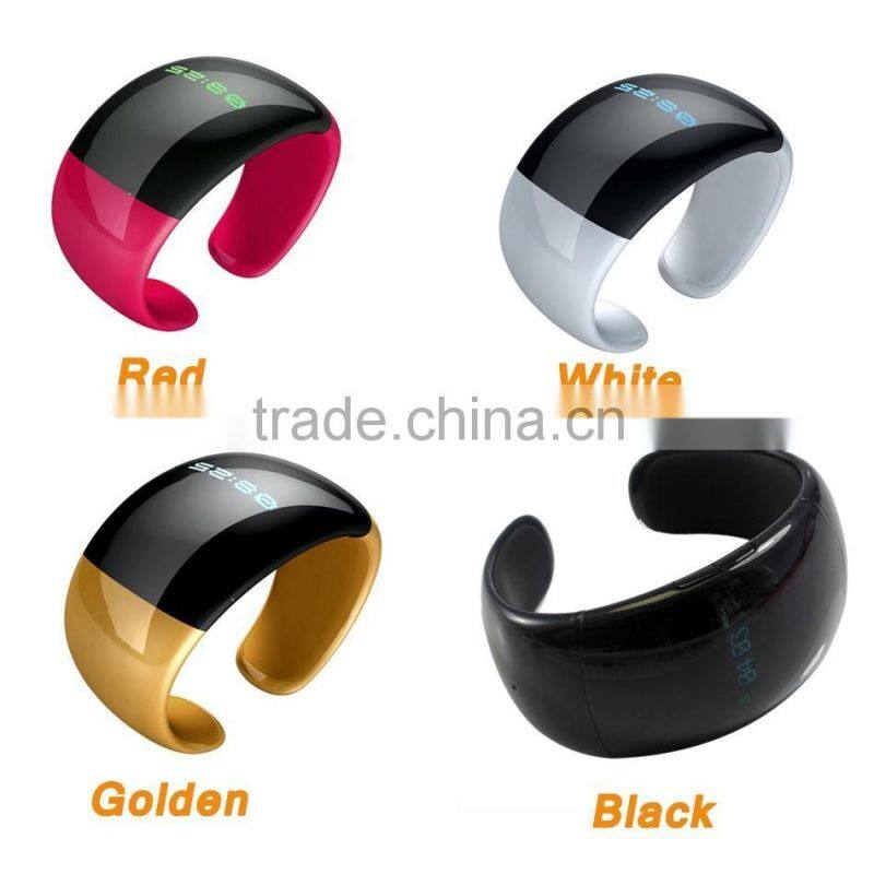 2015 fashion ladies bracelets gold ladies' bluetooth bracelet