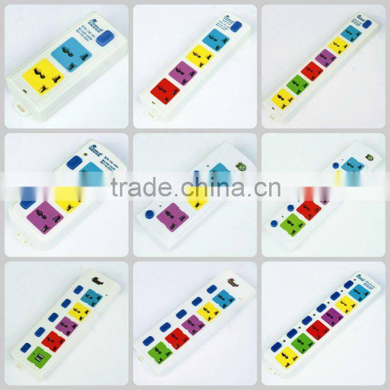 Simple portable rechargeable power socket for household