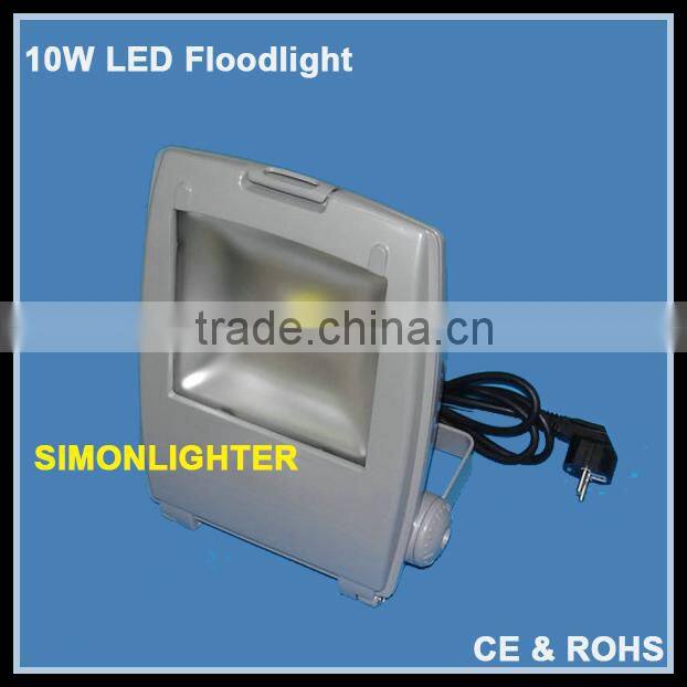 IP65 Aluminum 10 Watt Led Floodlight 10W