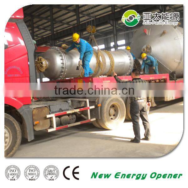 Biodiesel plant machine, used cooking oil making biodiesel processor