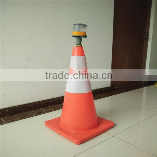 Road safety manufacturer solar amber led traffic warning light
