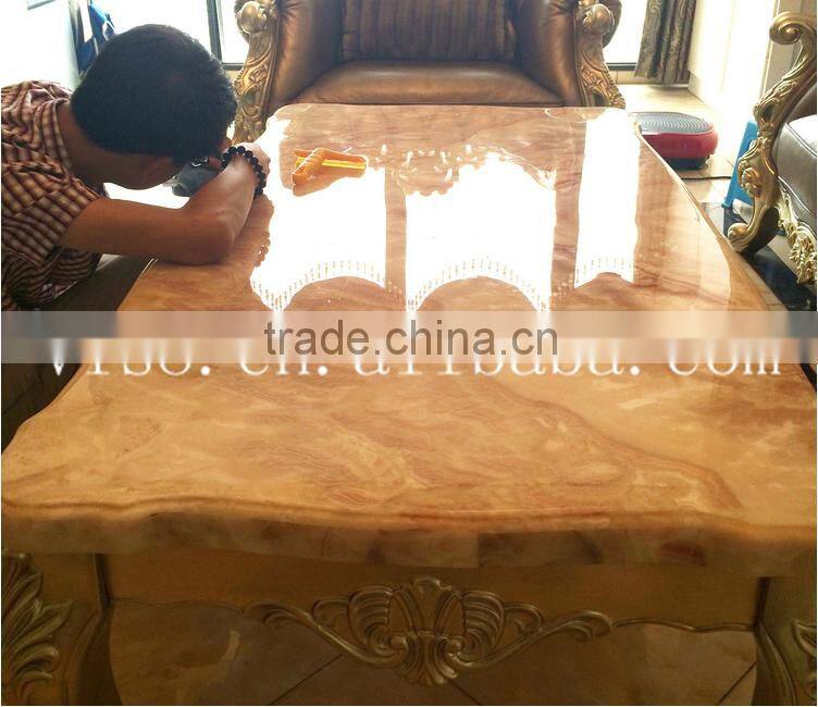 Silicone 2mil PET high gloss protective film for furniture