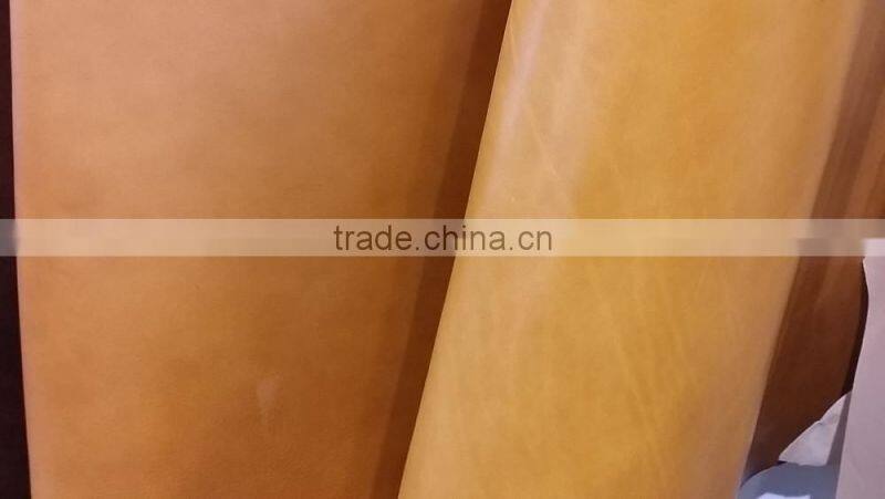 Customize Genuine Italian Tanned Calf Leather