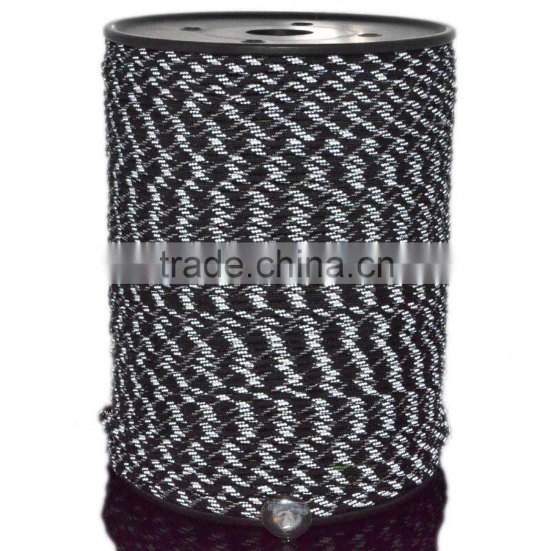 3 reflective tracer & 3 Glow in dark tracer Military Grade 550 Paracord 1000 spool parachute cord