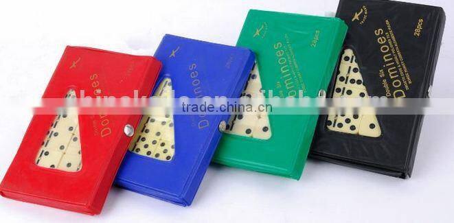 PVC dominoes set
