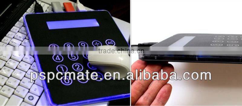 Mouse Pad with inner speaker and calculator