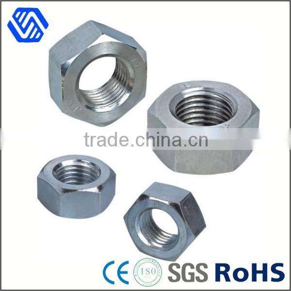 high quality carbon steel hex nuts