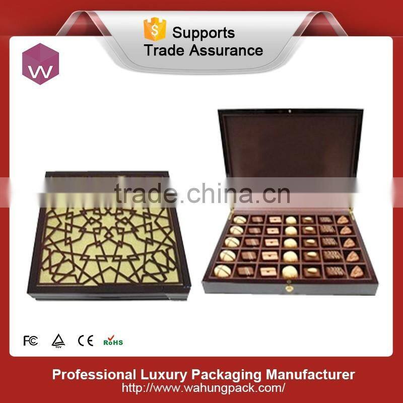 High end fashion printing paper outside chocolate food box