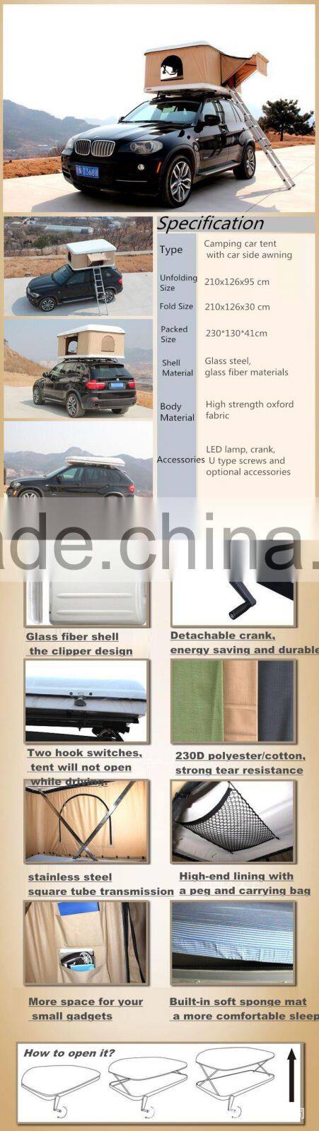 4x4 Roof Mounted Tent