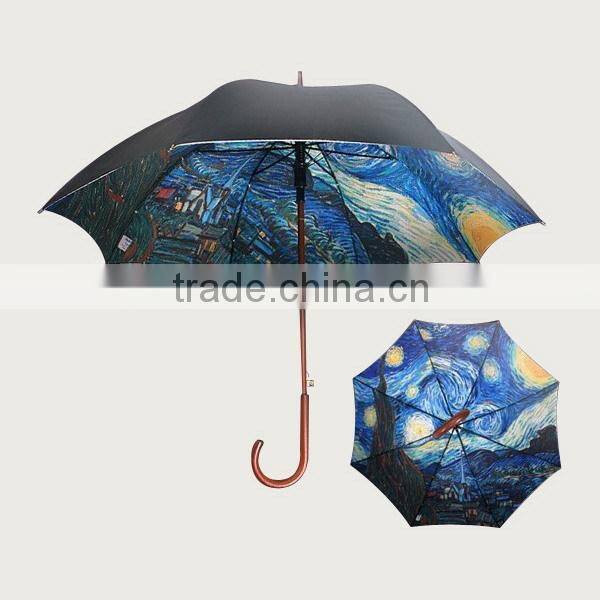 High quality trendy aluminum pole umbrella