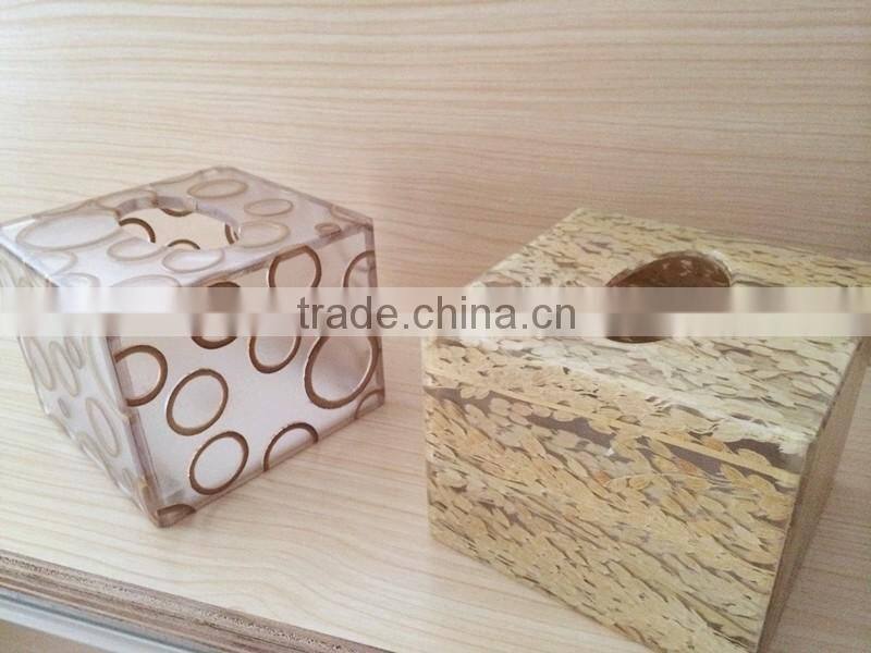 Acrylic Bathroom Panels with Natural Real Leave