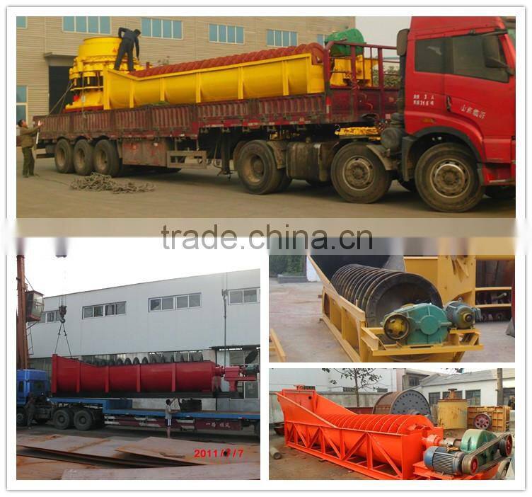 Mining spiral sand washer exported to South Africa
