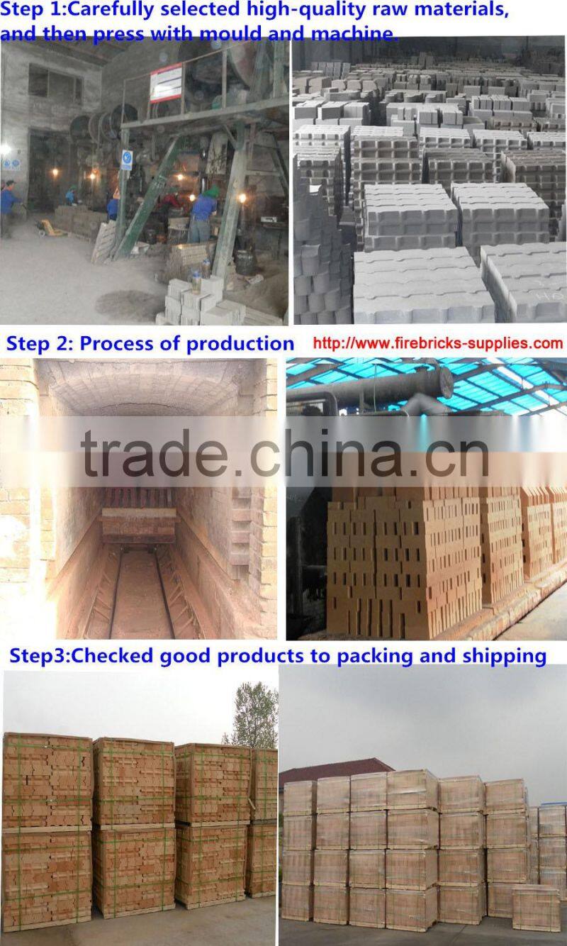 75% -80% Al2O3 For Steel Ladle Linings High Alumina Refractory Brick