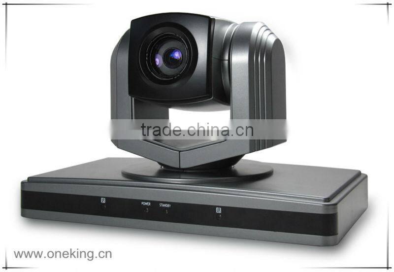 Multi-interface HDMI/DVI/HD-SDI/YUV/CVBS 1080p HD MCU video conference camera for video conference room