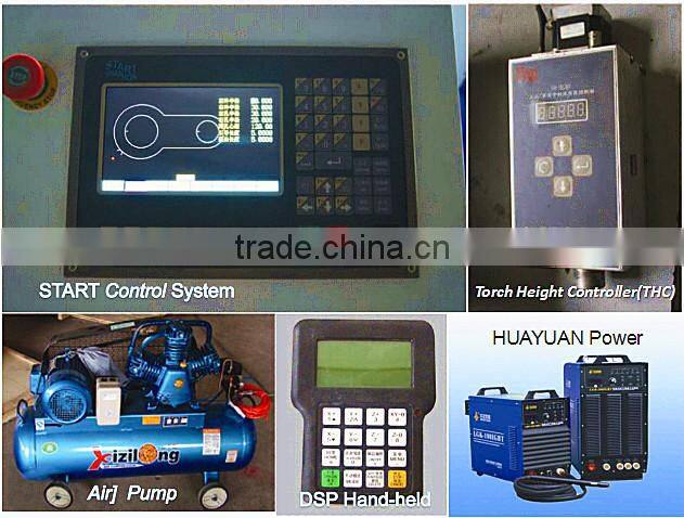 metal iron aluminum cutting engraving cnc plasma cutting machine with CE SGS