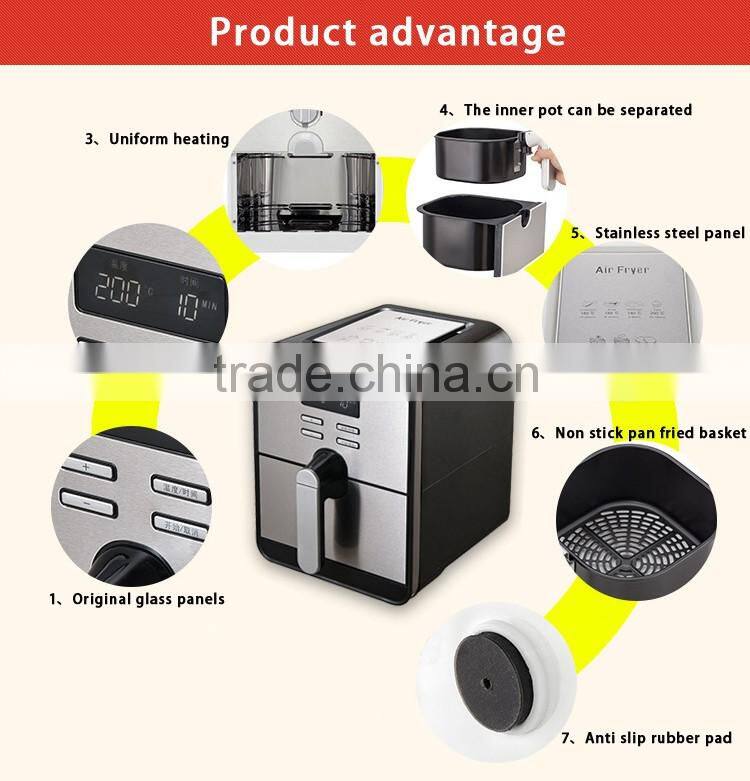 Button control air fryer ECF-JH02