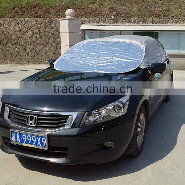 Aluminum foil material super UV proof car cover umbrella