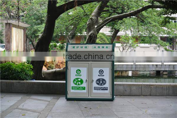 Max-HK30 Street/Square/School/Park/Apartment Recycling Separators High Volume Can