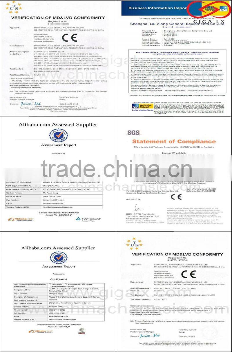 GIGA LXFMZ Automatic Cardboard Paper Flute Laminating Machine