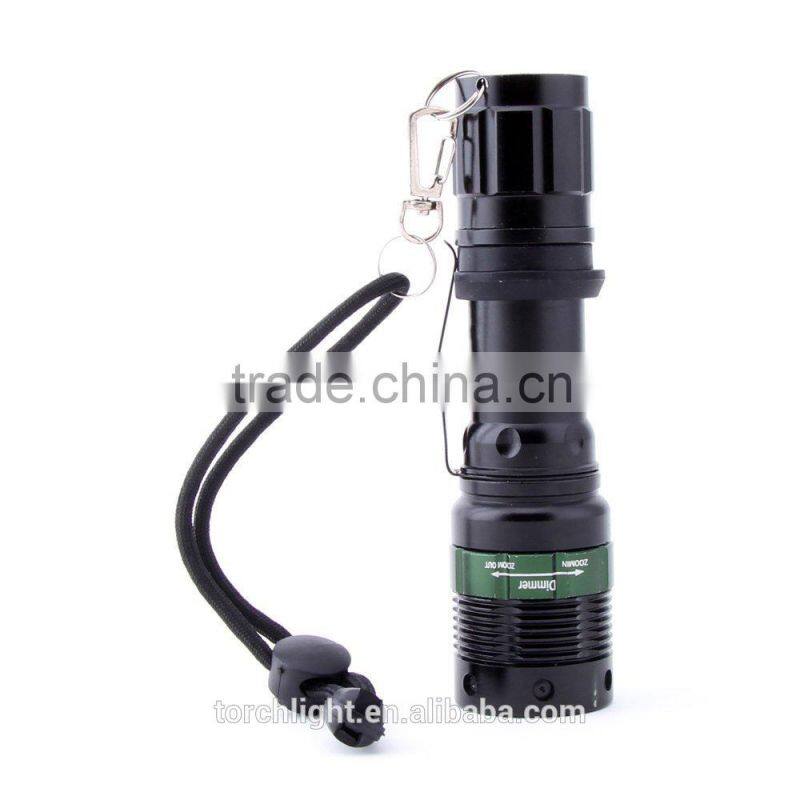 Zoomable Cool LED Flashlights Torches for Hunting Cycling Climbing Camping and Outdoor Activity