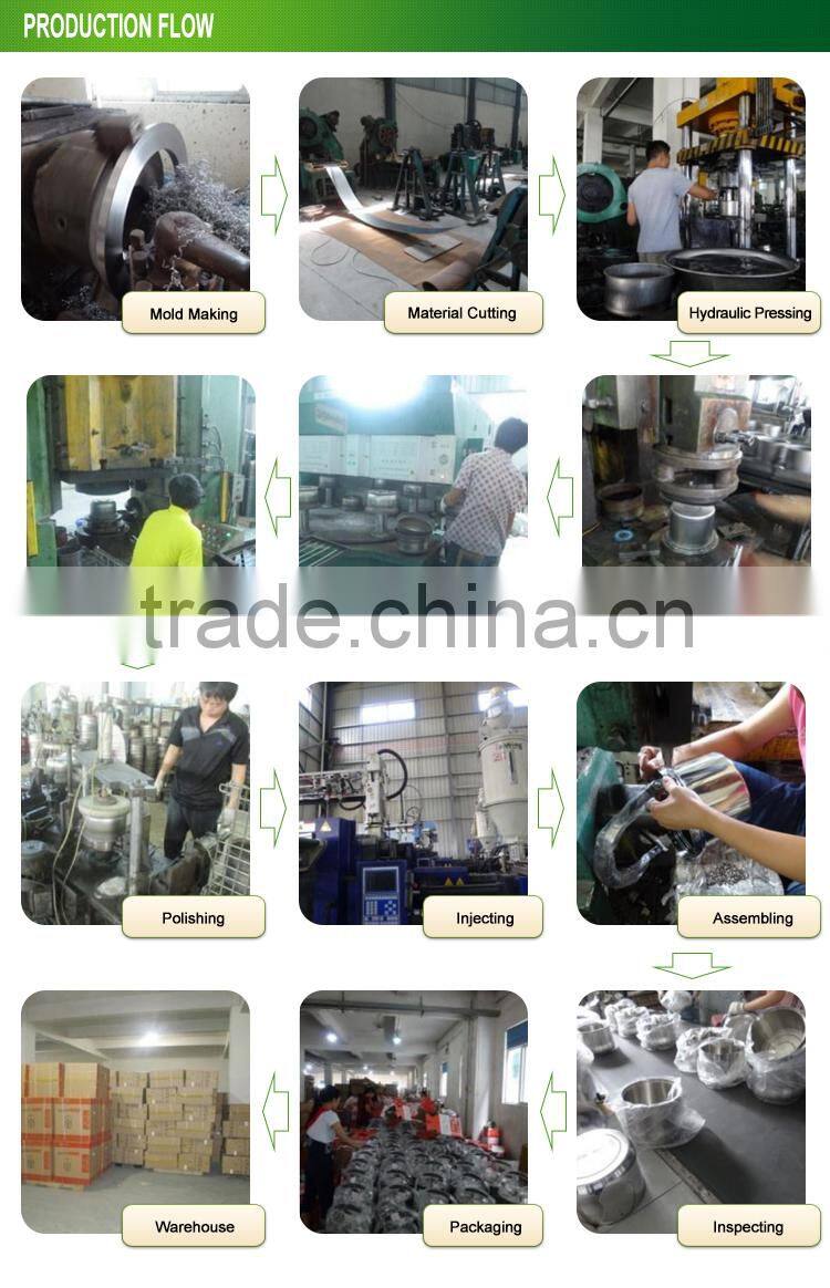 China supplier high quality stainless steel 555 stainless steel stock pot