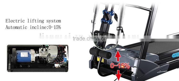 home gym motorized treadmill fitness equipment