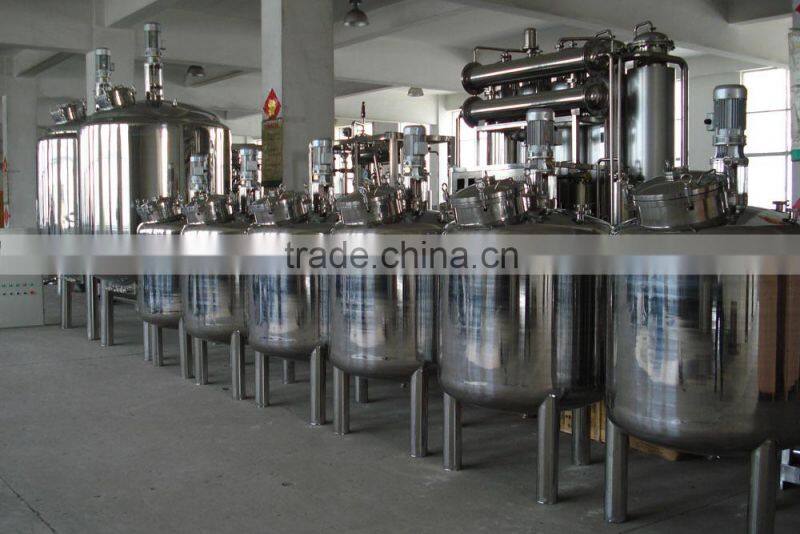 stainless steel reactor/reaction vessel/ storage vessel/mixing vessel