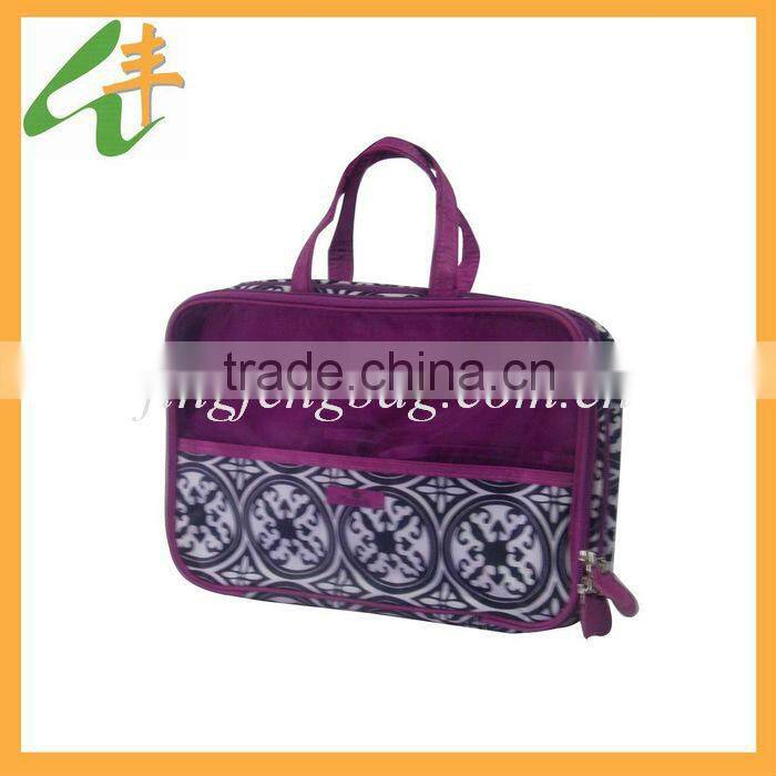 two compartment women toiletry bag