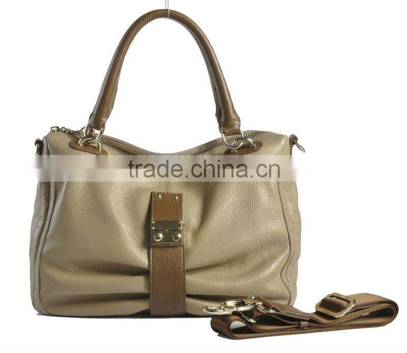 New Fashion! Elegant Lady Genuing Leather Small Handbag! Hot Style 2012!