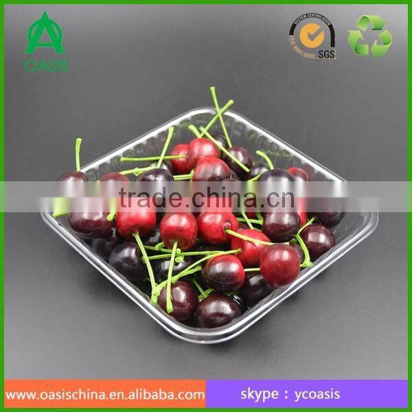 Disposable PET Plastic Food Tray