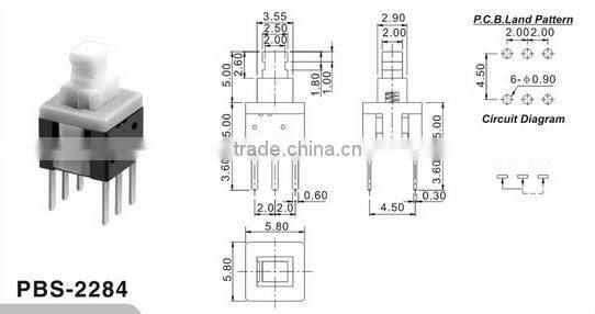 12v push button switch