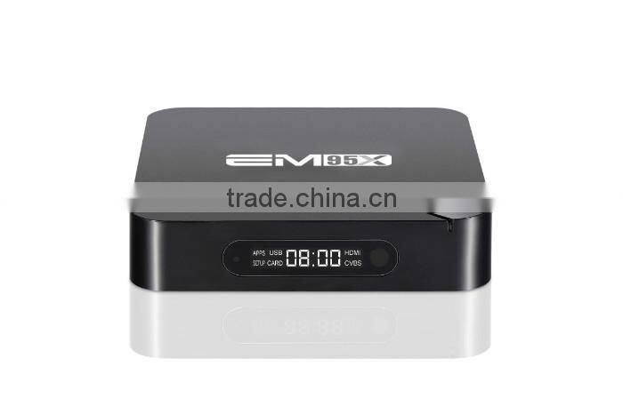 June 2016 Newest Chipset Amlogic S905X Android 6.0 TV Box with 2+16 GB Dual Band Wifi