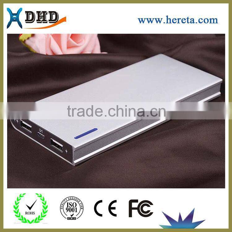 12000mA Hot large capacity power capacitor bank power bank 11000mah