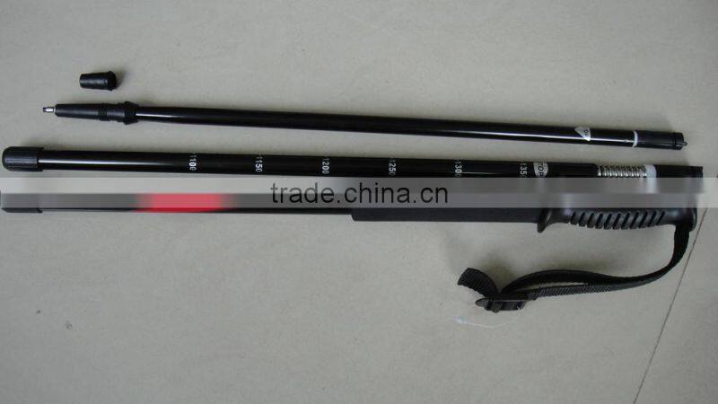 walking pole with Rubber handle and foam hand grip