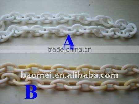 Fashion plastic,resin and acrylic chains