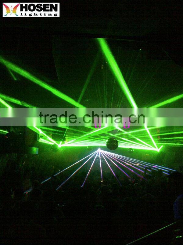 5W Green laser light