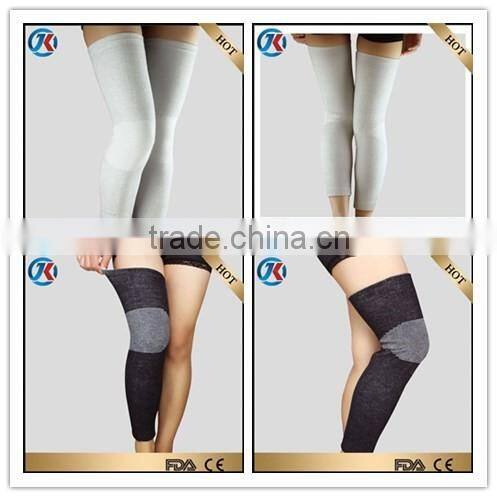 sports adjustable knitted silicon knee brace pad best selling product in europe