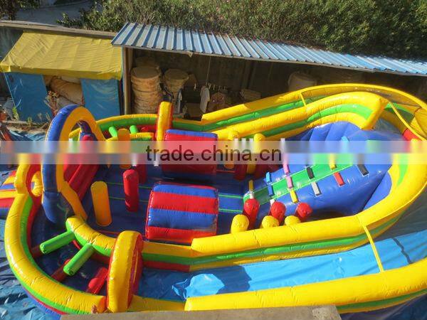 amusement park inflatable obstacle course inflatable obstacle games