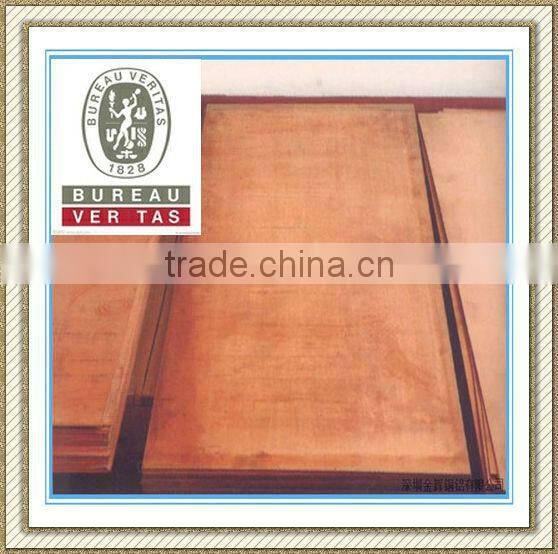 99.99% high pure copper sheet/copper plate/copper board