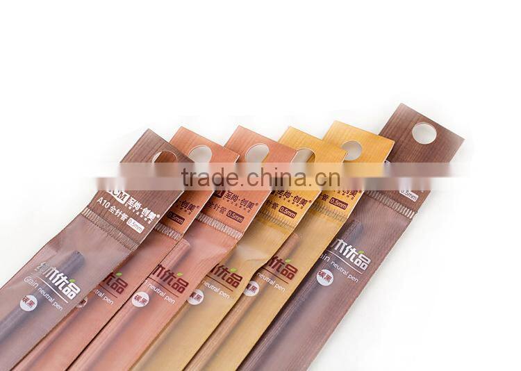 YASON bopp plastic header card bag customized cpp header a4 package bag opp header bag