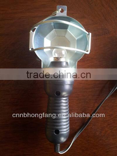 12v Portable Handle Lamp Tool Emergency Work Repair Light for Truck Metal Lamp Guard