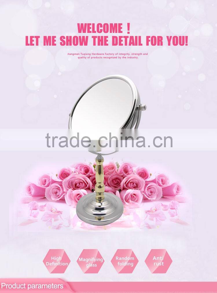Hotel bathroom desktop magnifying mirror 5x