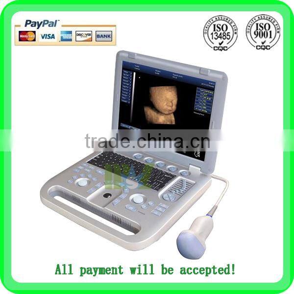 (MSLCU18)3D 4D handheld Color Doppler Medical Ultrasound Scan Machine