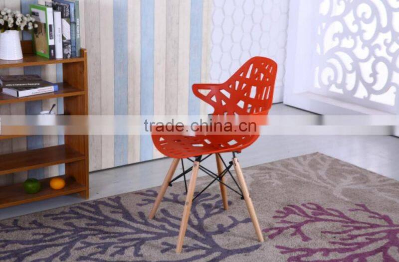 2016 modern purple plastic chair sturdy plastic chair