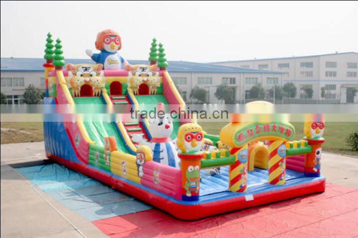 Kids playground inflatable bouncer house for sale
