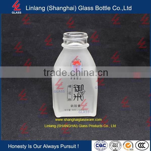 most popular blue colored glass medicine bottles wholesale