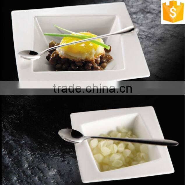 for western buffet use ceramic soup bowl 6.5"/7.5"/8.5" bone china salad bowls