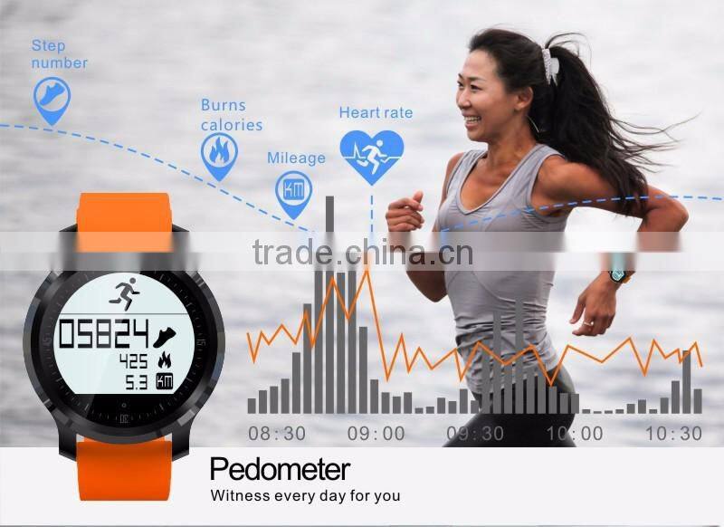 Bluetooth Smart Watch F68 IP67 Waterproof Smartwatch Fitness Tracker Heart Rate Monitor for iOS iPhone 5s 6s Plus Android Phone